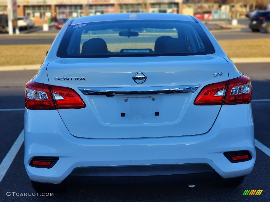 2016 Sentra SV - Fresh Powder / Charcoal photo #5