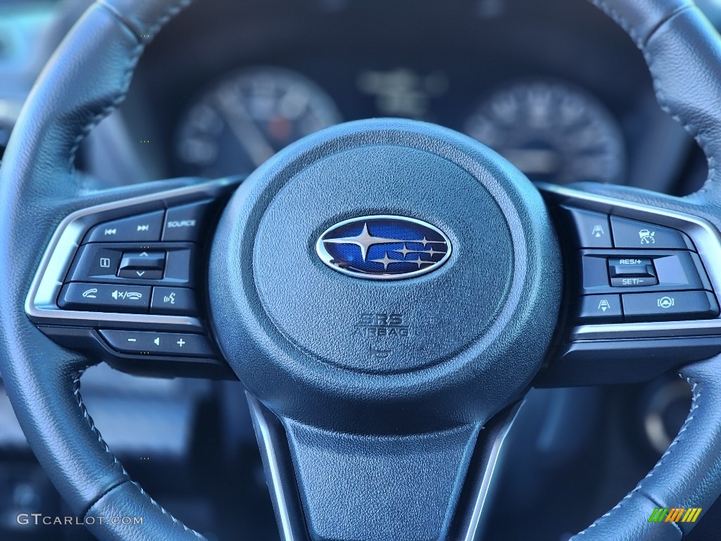 2023 Subaru Ascent Premium Slate Black Steering Wheel Photo #145481654