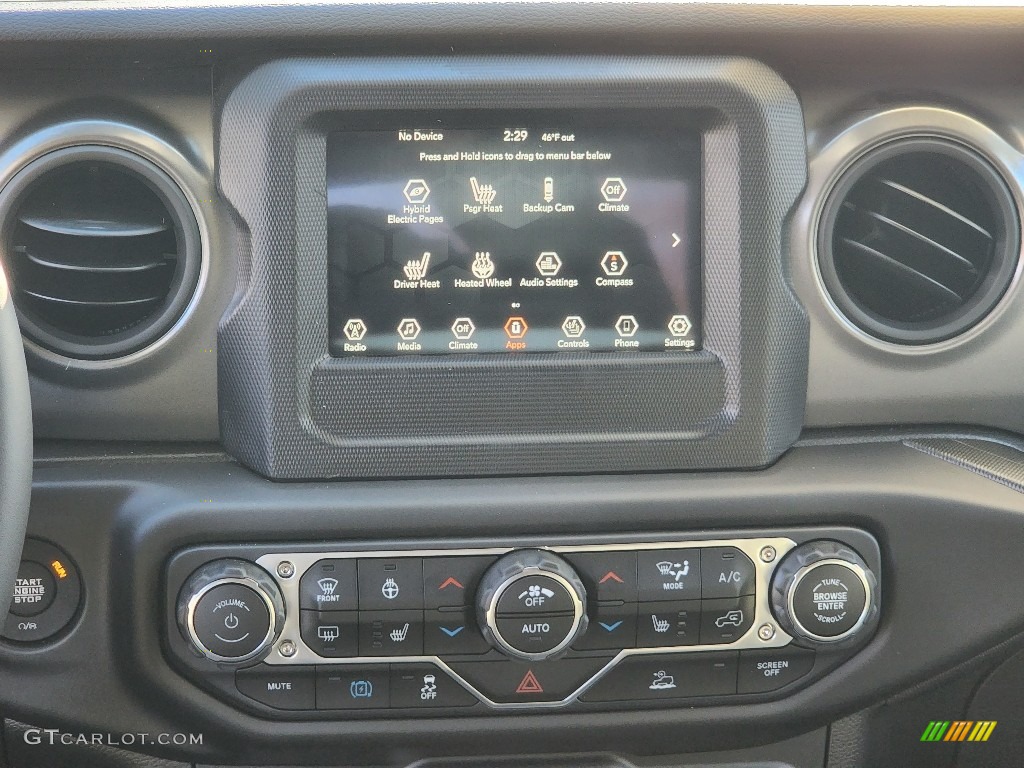 2023 Jeep Wrangler Unlimited Willys 4XE Hybrid Controls Photo #145482334