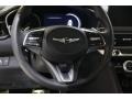 2022 Genesis G70 Black/Red Interior Steering Wheel Photo