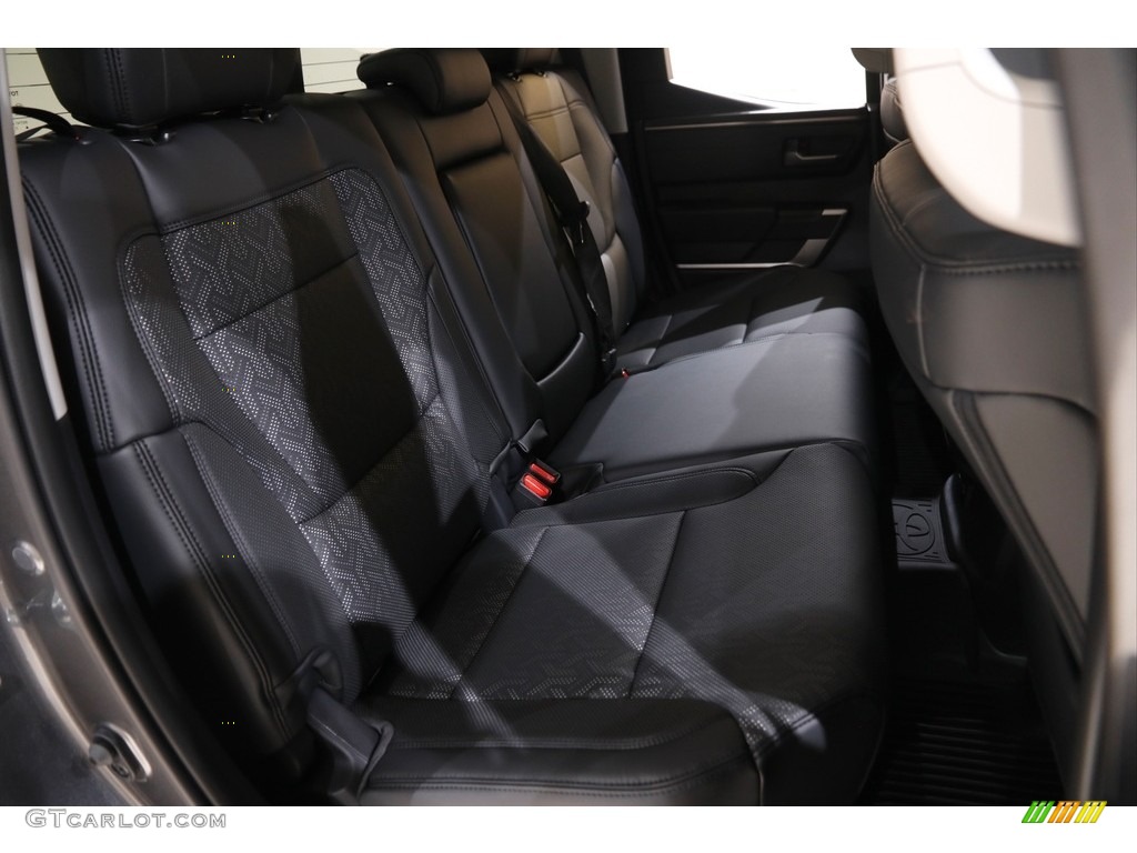 Black Interior 2022 Toyota Tundra SR5 Double Cab 4x4 Photo #145484379