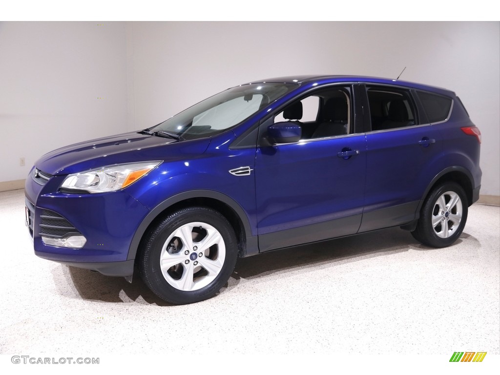 2016 Escape SE - Deep Impact Blue Metallic / Charcoal Black photo #3