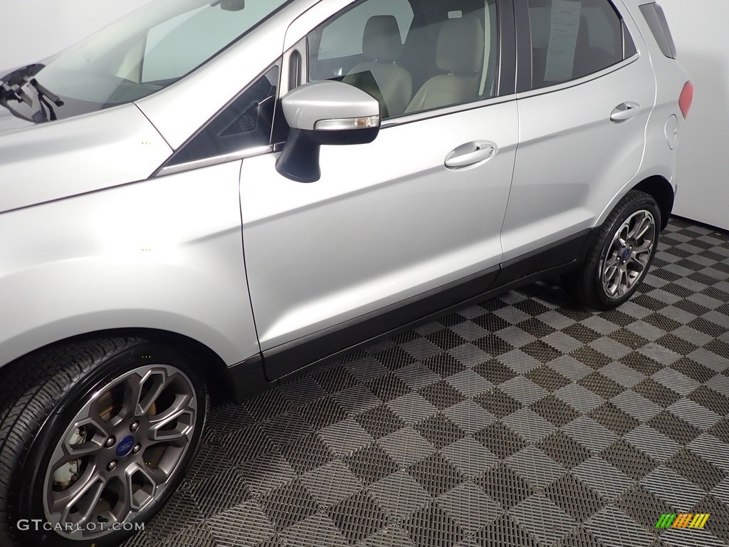 2019 EcoSport Titanium - Moondust Silver Metallic / Medium Stone photo #12