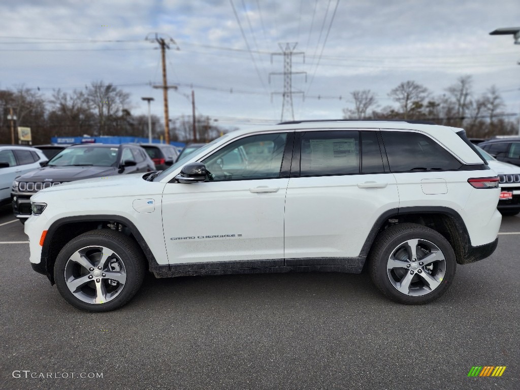 Bright White 2023 Jeep Grand Cherokee 4XE Exterior Photo #145485663