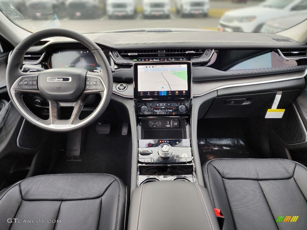 2023 Jeep Grand Cherokee 4XE Global Black Dashboard Photo #145485825