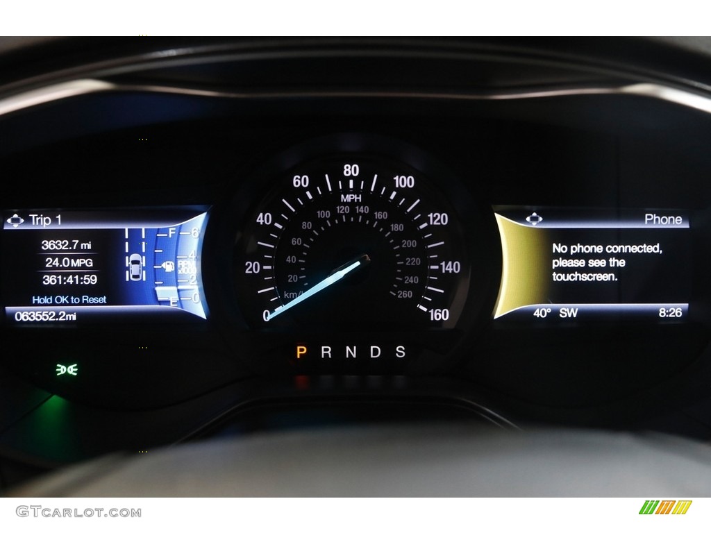 2020 Ford Fusion Titanium AWD Gauges Photos