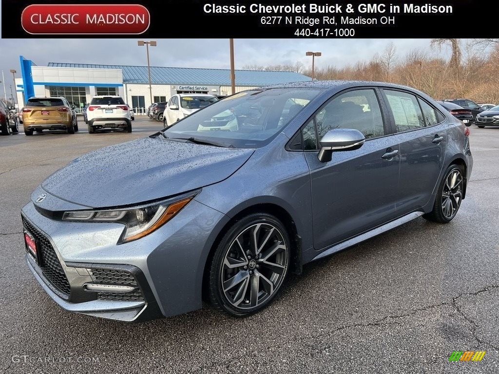 2021 Corolla SE - Celestite Gray Metallic / Black photo #1