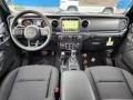 Black 2023 Jeep Wrangler Unlimited Willys 4x4 Dashboard