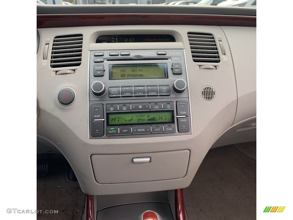 2007 Azera Limited - Powder White Pearl / Beige photo #9