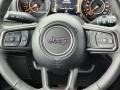 Black 2023 Jeep Wrangler Unlimited Willys 4x4 Steering Wheel