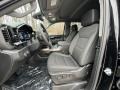 Jet Black Front Seat Photo for 2023 Chevrolet Silverado 1500 #145488900