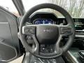 Jet Black Steering Wheel Photo for 2023 Chevrolet Silverado 1500 #145488984