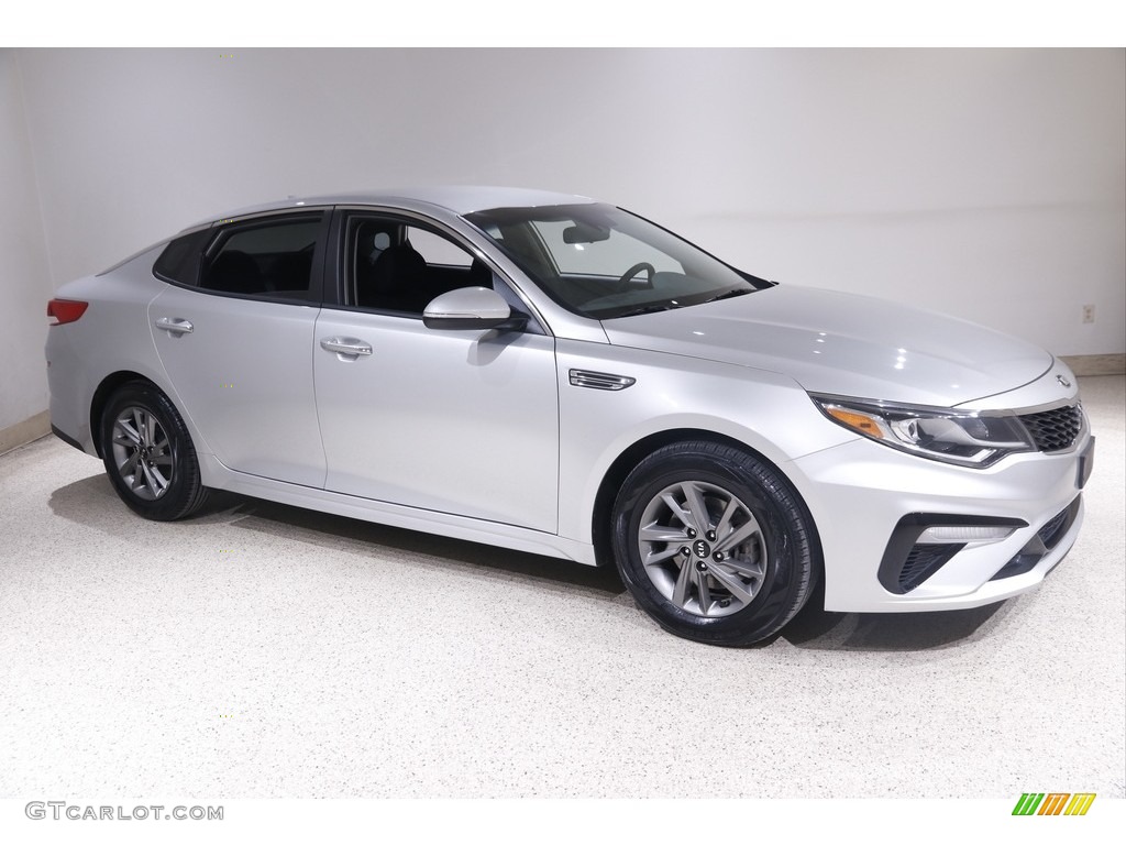 2019 Optima LX - Sparkling Silver / Black photo #1
