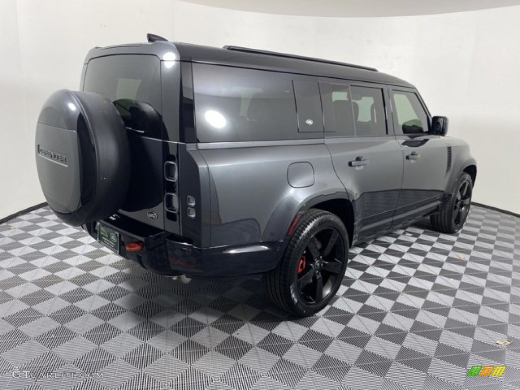 Carpathian Gray Metallic 2023 Land Rover Defender 130 X Exterior Photo #145489719