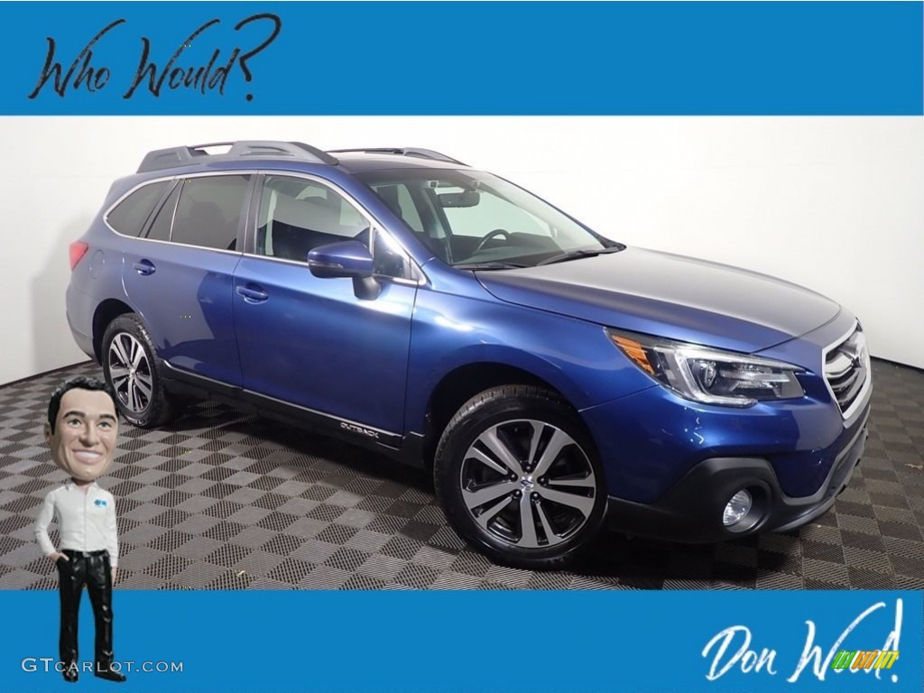 2019 Outback 2.5i - Abyss Blue Pearl / Slate Black photo #1