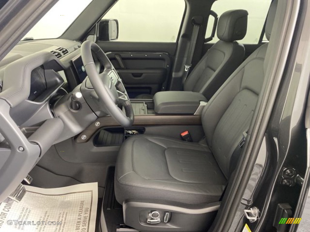 Ebony Interior 2023 Land Rover Defender 130 X Photo #145490007