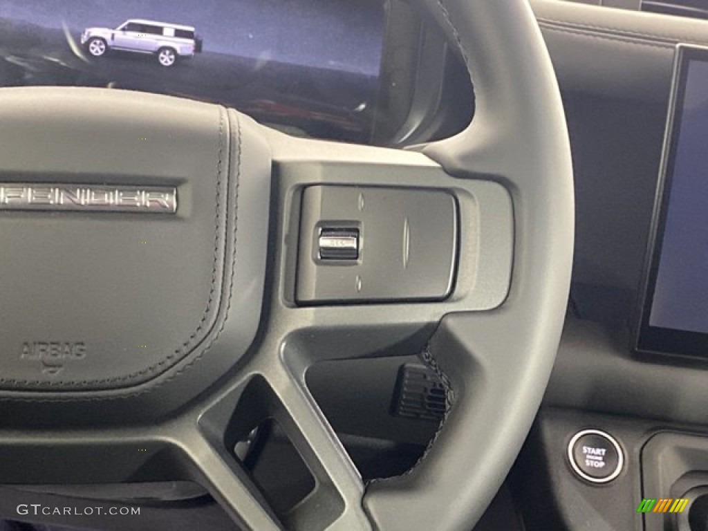 2023 Land Rover Defender 130 X Ebony Steering Wheel Photo #145490064