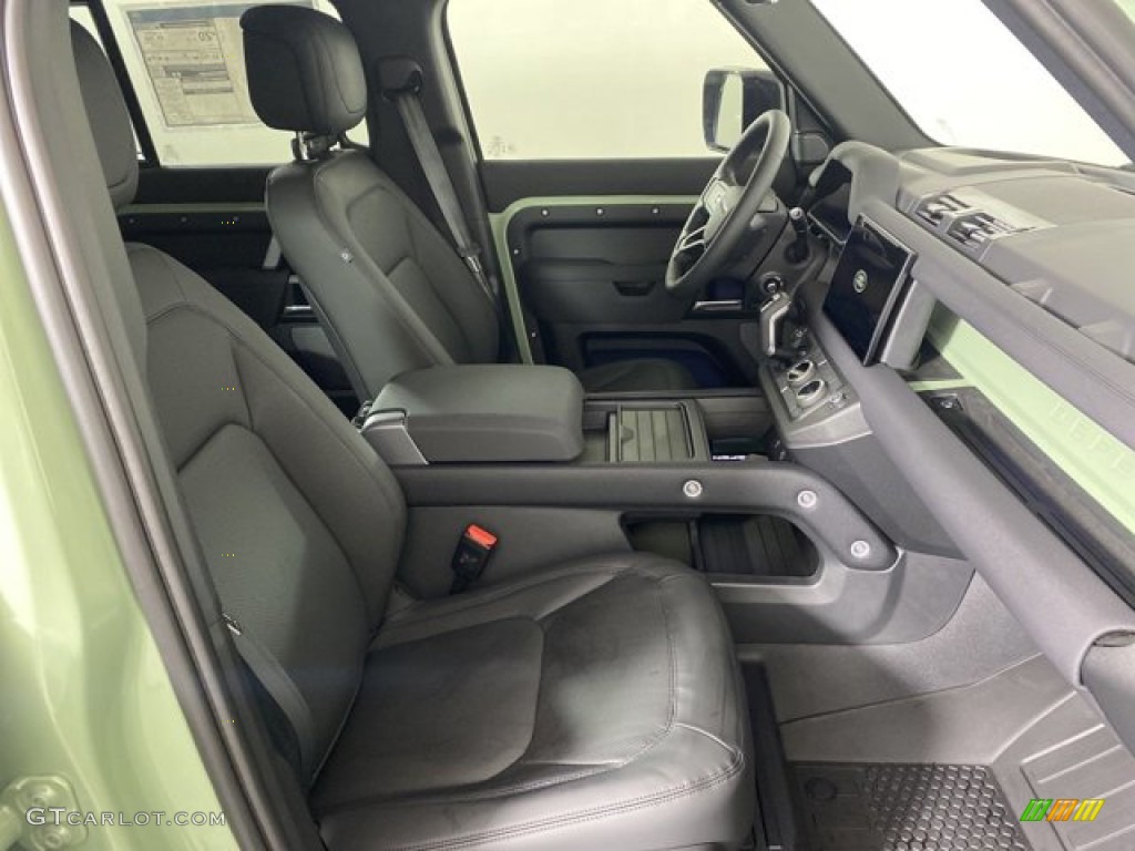 Ebony Interior 2023 Land Rover Defender 110 75th Limited Edition Photo #145490277