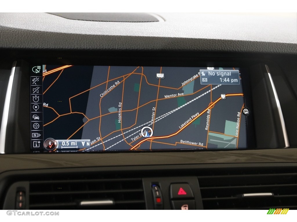 2016 5 Series 535i xDrive Sedan - Mediterranean Blue Metallic / BMW Individual Amaro Brown photo #10