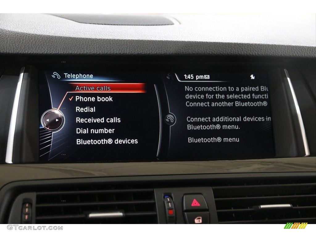 2016 5 Series 535i xDrive Sedan - Mediterranean Blue Metallic / BMW Individual Amaro Brown photo #11