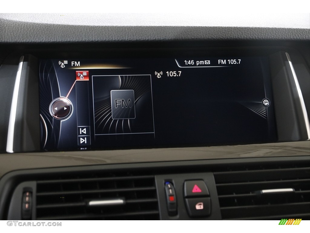 2016 5 Series 535i xDrive Sedan - Mediterranean Blue Metallic / BMW Individual Amaro Brown photo #12