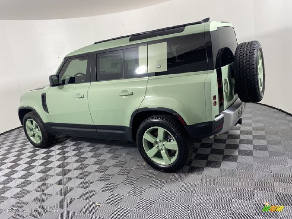 Grasmere Green 2023 Land Rover Defender 110 75th Limited Edition Exterior Photo #145490343