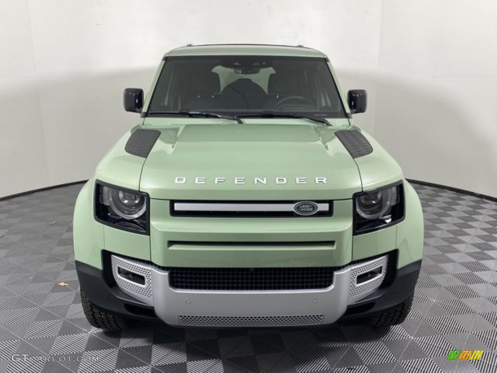 Grasmere Green 2023 Land Rover Defender 110 75th Limited Edition Exterior Photo #145490385