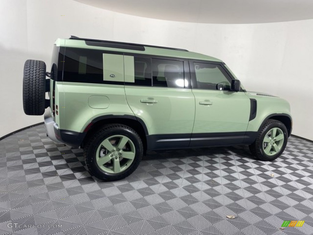 Grasmere Green 2023 Land Rover Defender 110 75th Limited Edition Exterior Photo #145490448