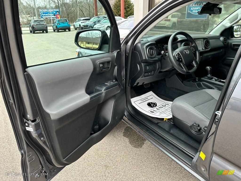 Cement Gray Interior 2022 Toyota Tacoma SR Access Cab Photo #145491453