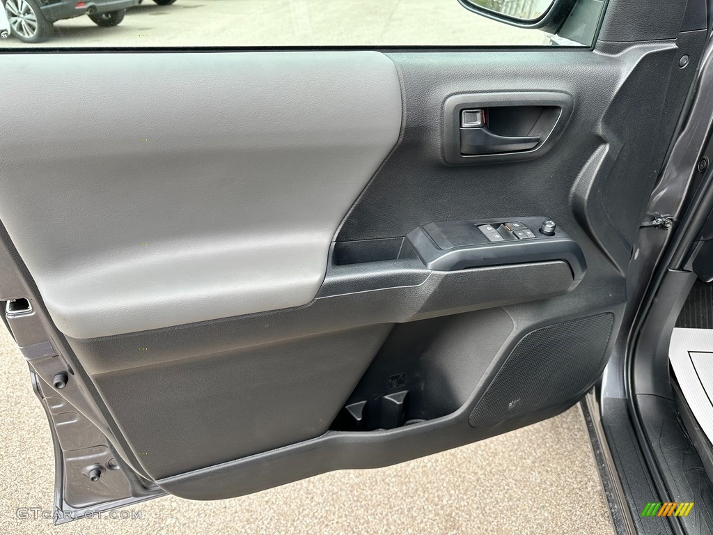 2022 Toyota Tacoma SR Access Cab Cement Gray Door Panel Photo #145491483