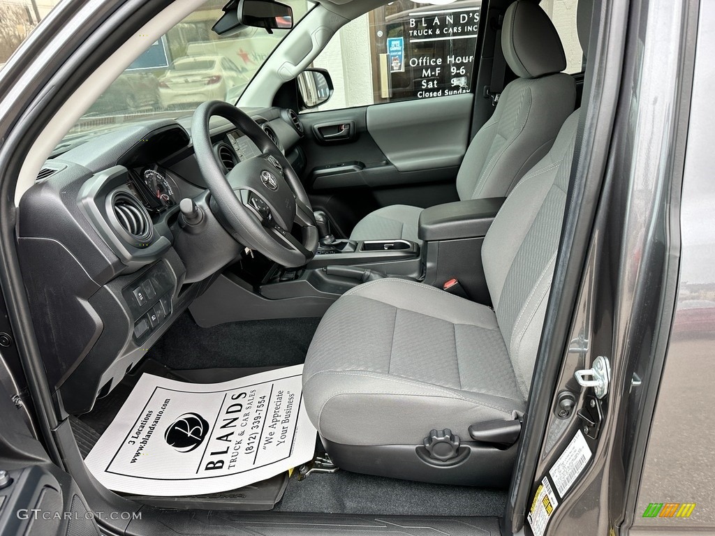 Cement Gray Interior 2022 Toyota Tacoma SR Access Cab Photo #145491534