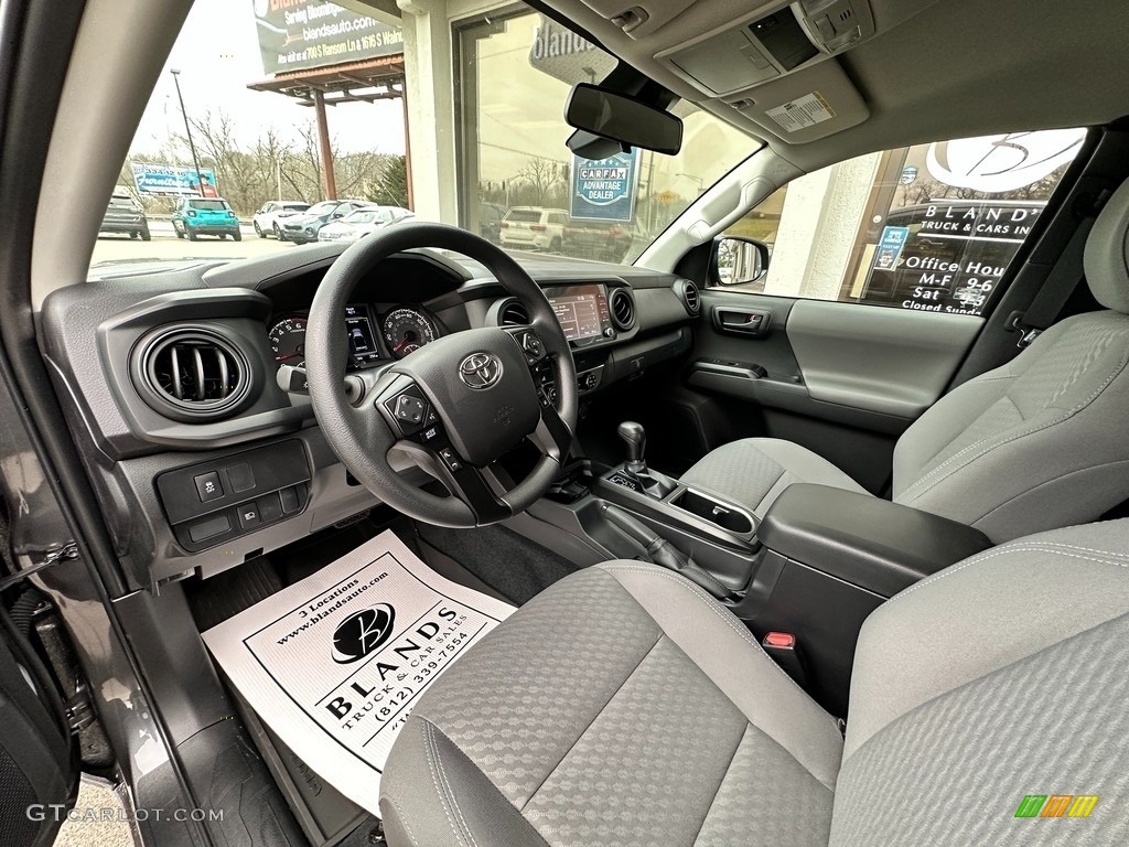 Cement Gray Interior 2022 Toyota Tacoma SR Access Cab Photo #145491582