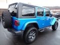 Hydro Blue Pearl - Wrangler Unlimited Rubicon 4x4 Photo No. 6