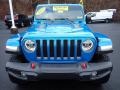 Hydro Blue Pearl 2022 Jeep Wrangler Unlimited Rubicon 4x4 Exterior