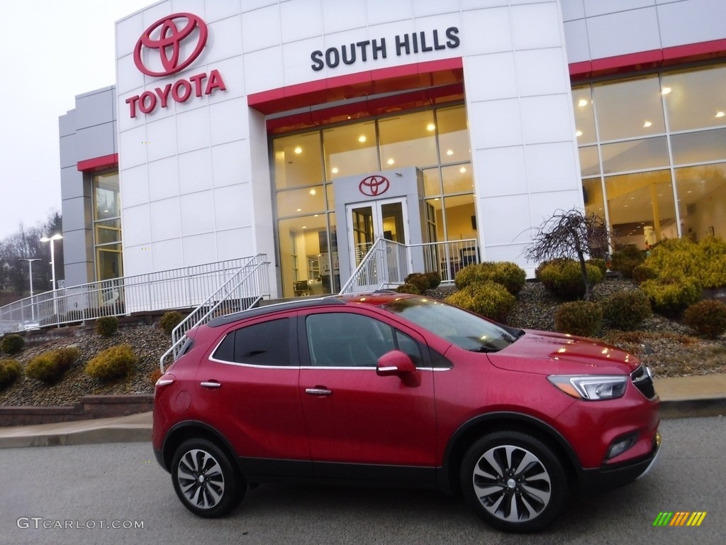 2017 Encore Preferred II AWD - Winterberry Red Metallic / Ebony photo #2