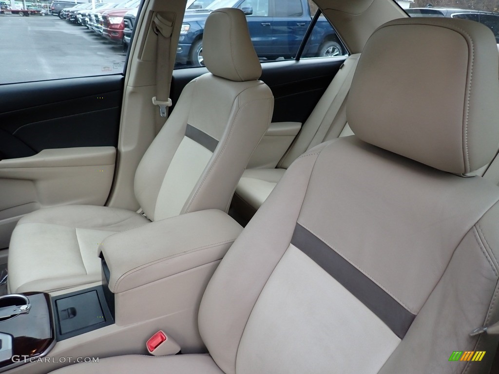 2014 Camry XLE - Creme Brulee Metallic / Ivory photo #11