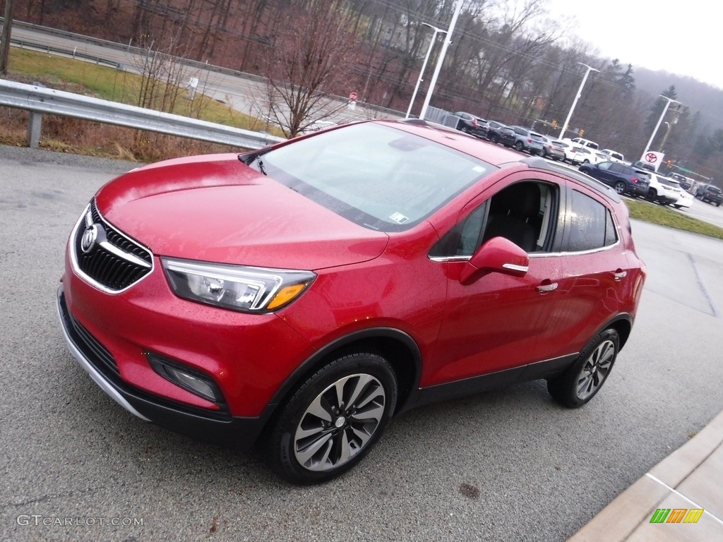2017 Encore Preferred II AWD - Winterberry Red Metallic / Ebony photo #12