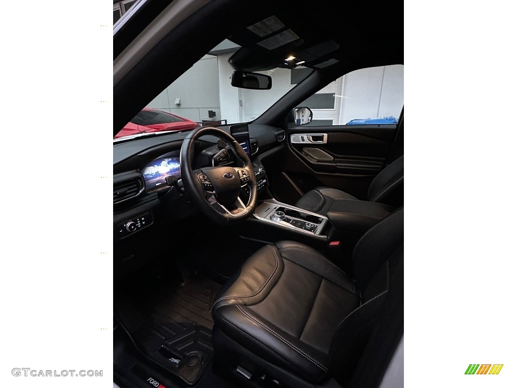 2020 Explorer ST 4WD - Star White Metallic Tri-Coat / Ebony photo #2