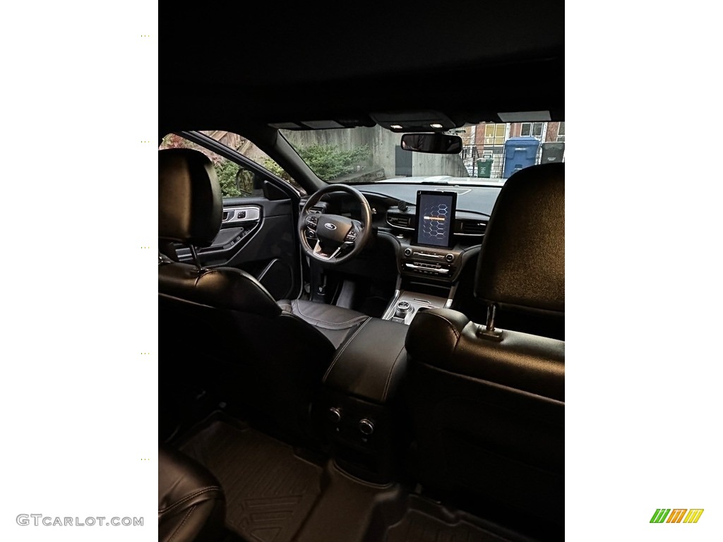 2020 Explorer ST 4WD - Star White Metallic Tri-Coat / Ebony photo #3