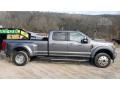 Carbonized Gray Metallic 2022 Ford F450 Super Duty Lariat Crew Cab 4x4 Chassis Exterior