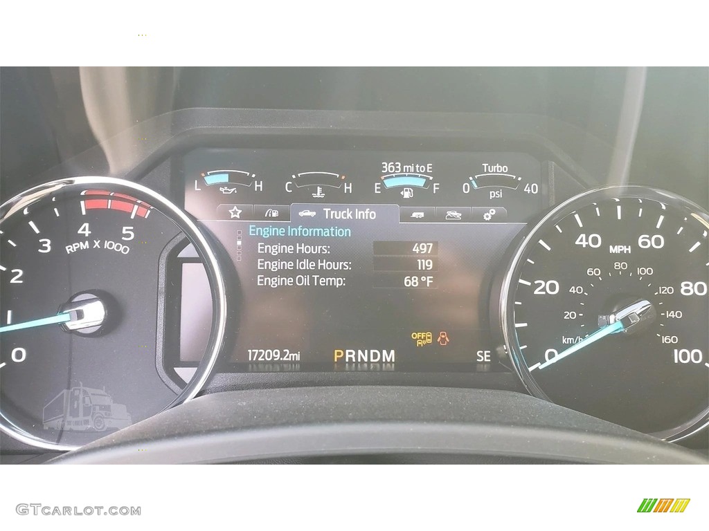 2022 Ford F450 Super Duty Lariat Crew Cab 4x4 Chassis Gauges Photos