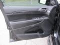 Black 2012 Jeep Grand Cherokee SRT8 4x4 Door Panel