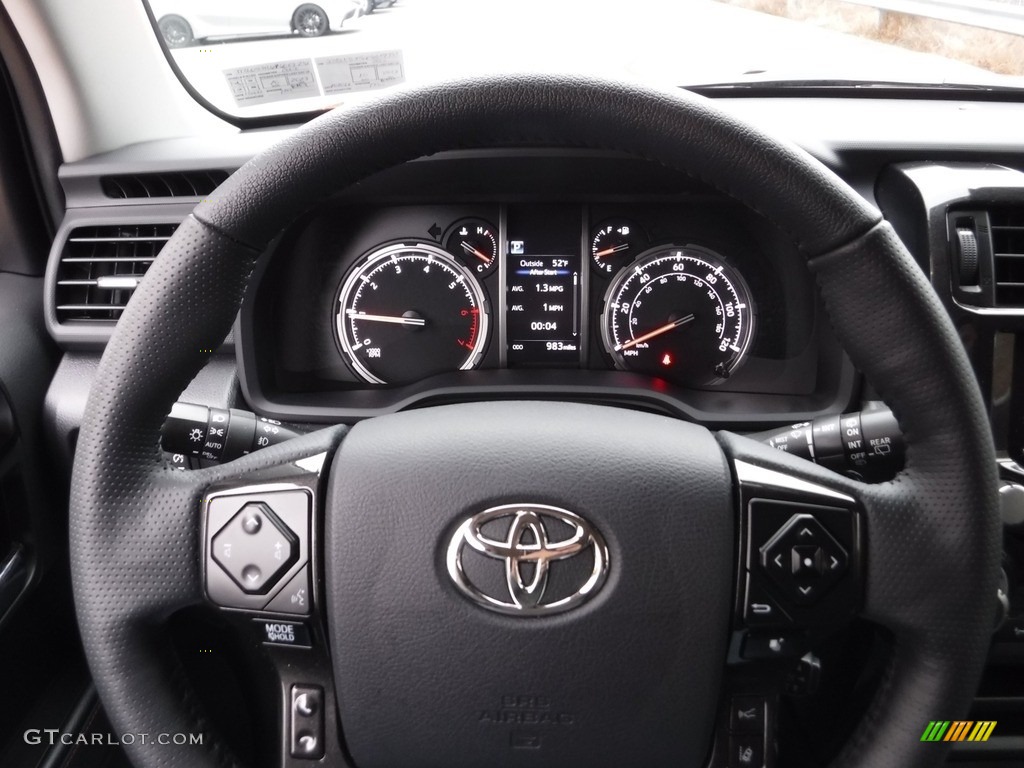 2023 Toyota 4Runner TRD Pro 4x4 Black Steering Wheel Photo #145494189