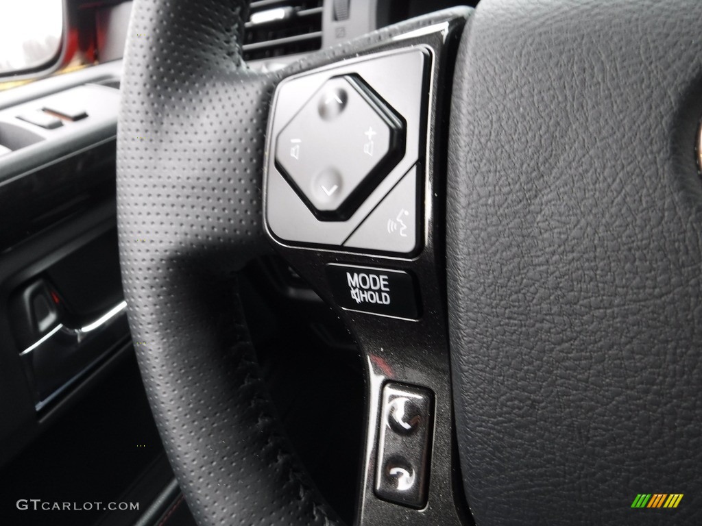 2023 Toyota 4Runner TRD Pro 4x4 Black Steering Wheel Photo #145494213