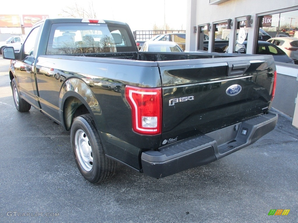2016 F150 XL Regular Cab - Green Gem / Medium Earth Gray photo #3