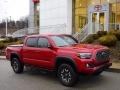 Barcelona Red Metallic 2021 Toyota Tacoma TRD Off Road Double Cab 4x4 Exterior
