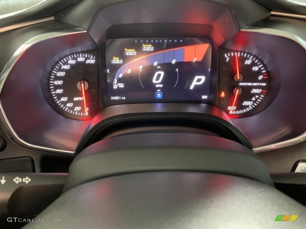 2018 Chevrolet Corvette Grand Sport Coupe Gauges Photo #145494621