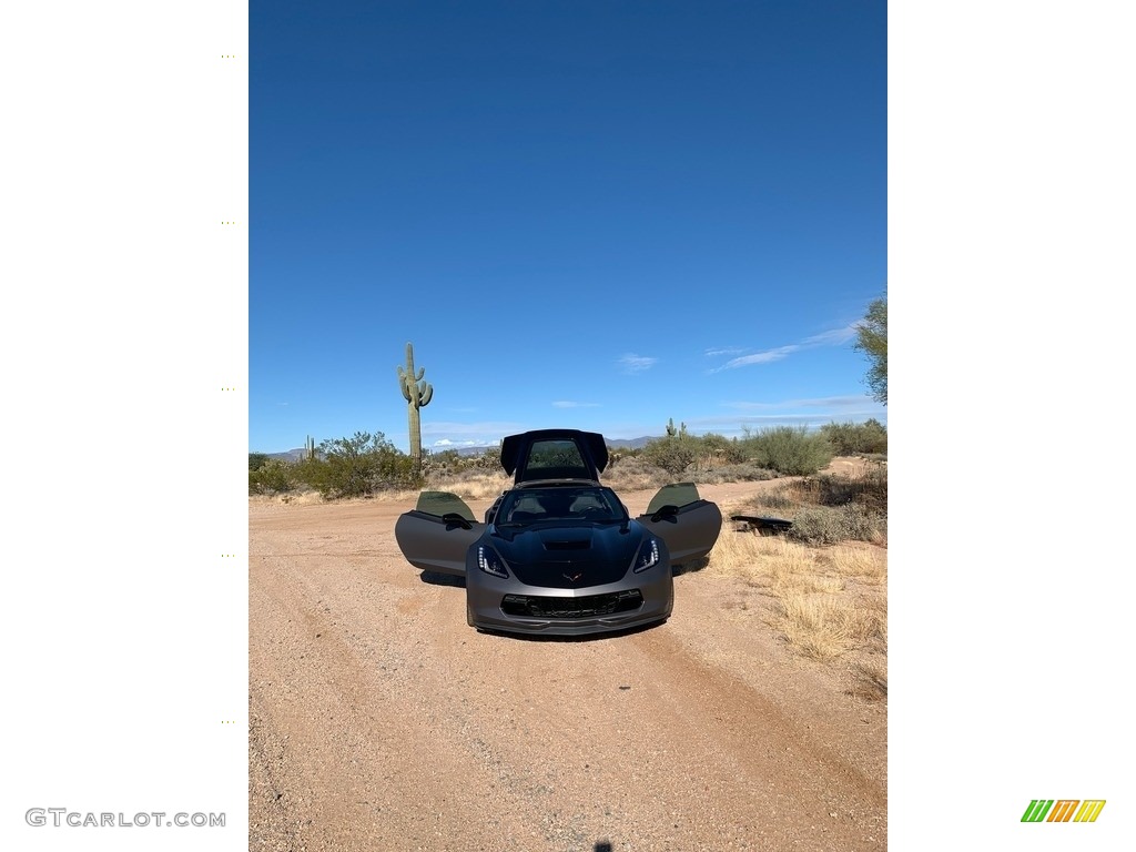 2018 Corvette Grand Sport Coupe - Black / Jet Black photo #16