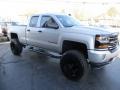 2019 Silver Ice Metallic Chevrolet Silverado LD LT Z71 Double Cab 4x4  photo #5