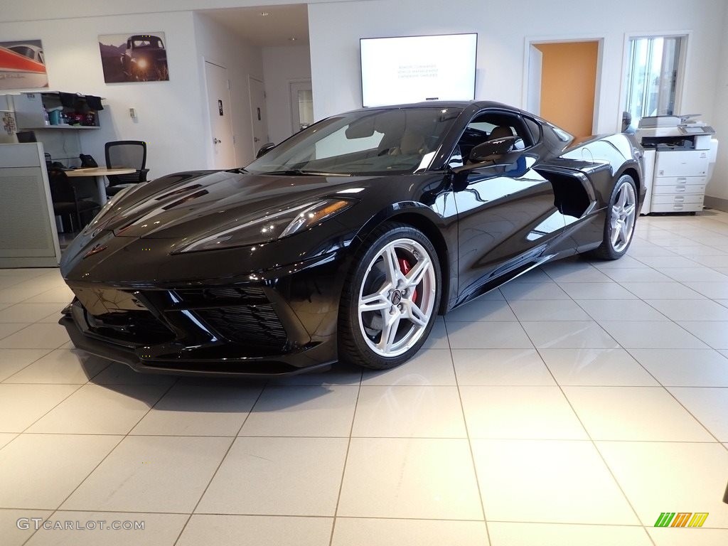 Black 2022 Chevrolet Corvette Stingray Coupe Exterior Photo #145495335